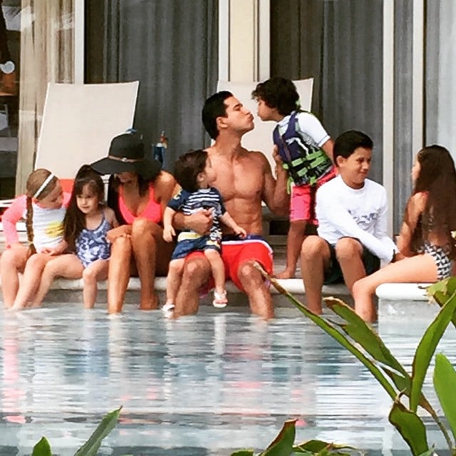 Mario Lopez Family Vacation