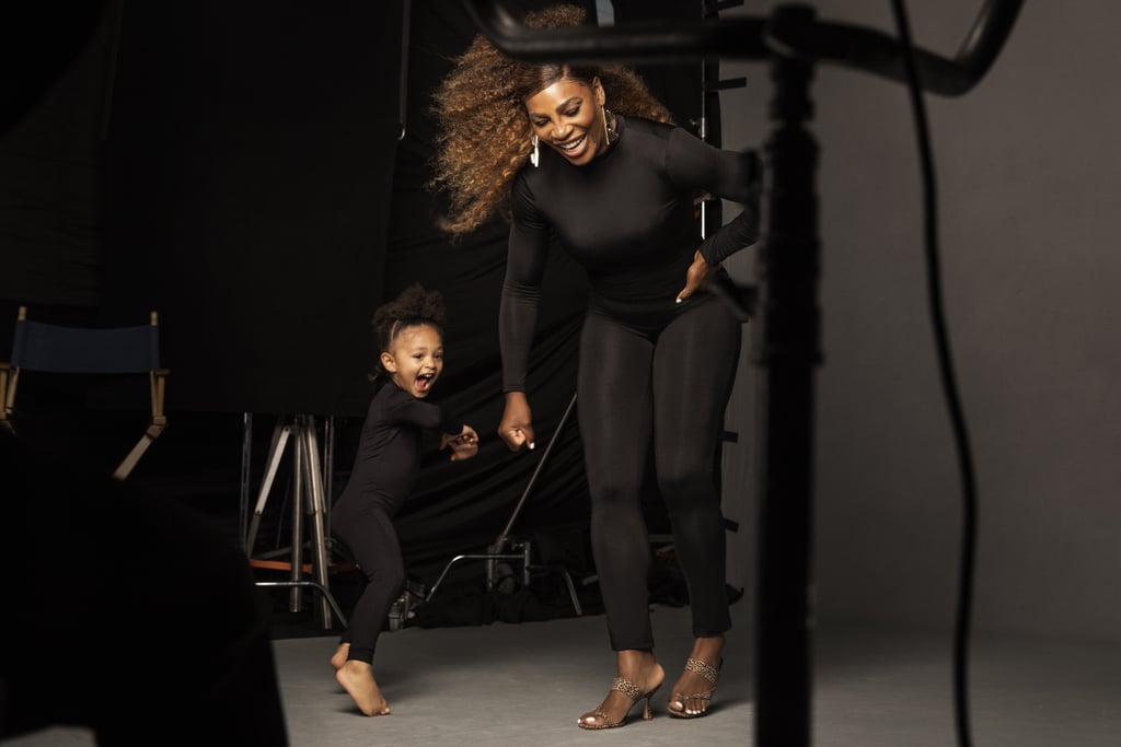 Serena Williams and Olympia Ohanian Stuart Weitzman Campaign