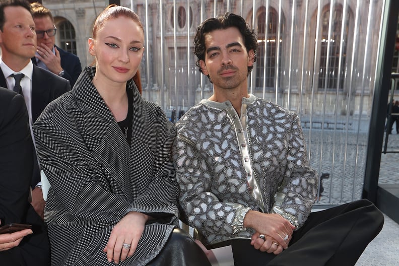 Sophie Turner and Joe Jonas Front Row at Louis Vuitton SS23