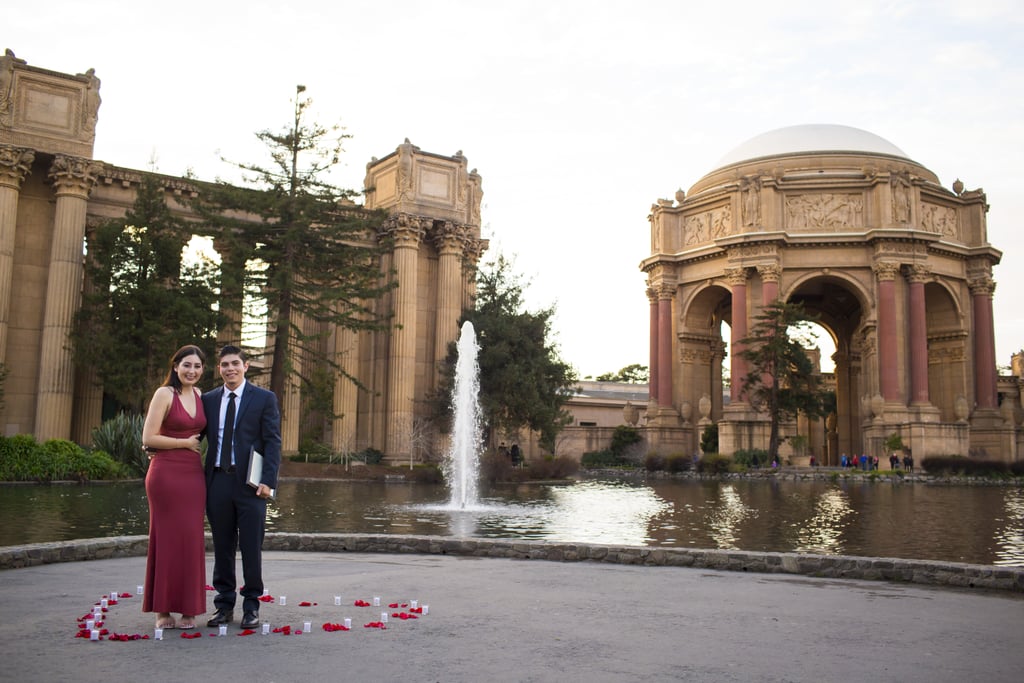 Proposal at the Palace of Fine Arts