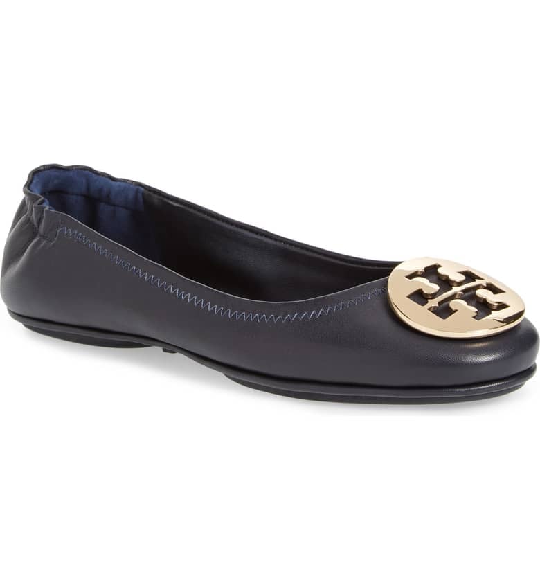 tory burch minnie travel black