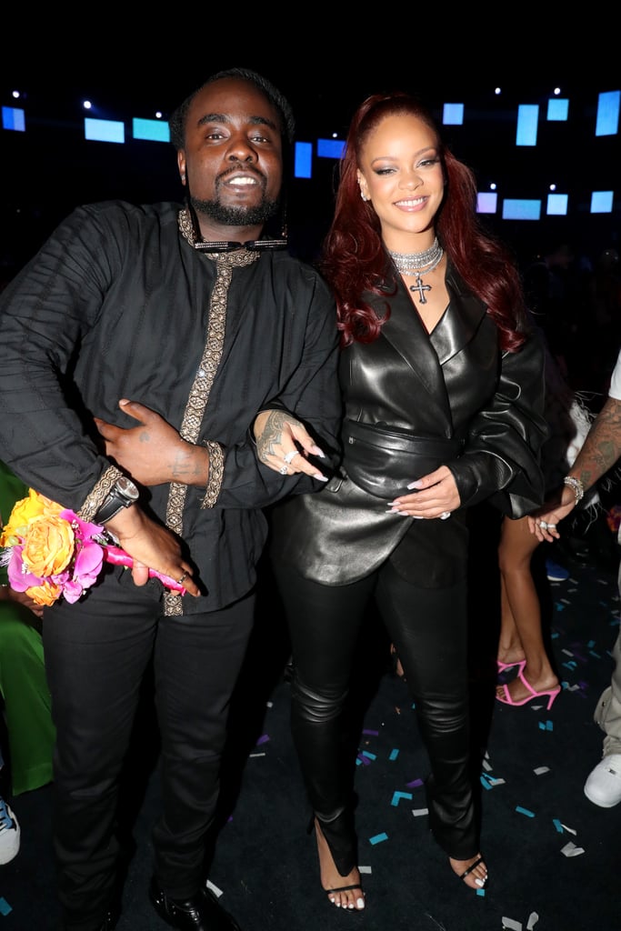 Rihanna's Leather Outfit at the BET Awards 2019