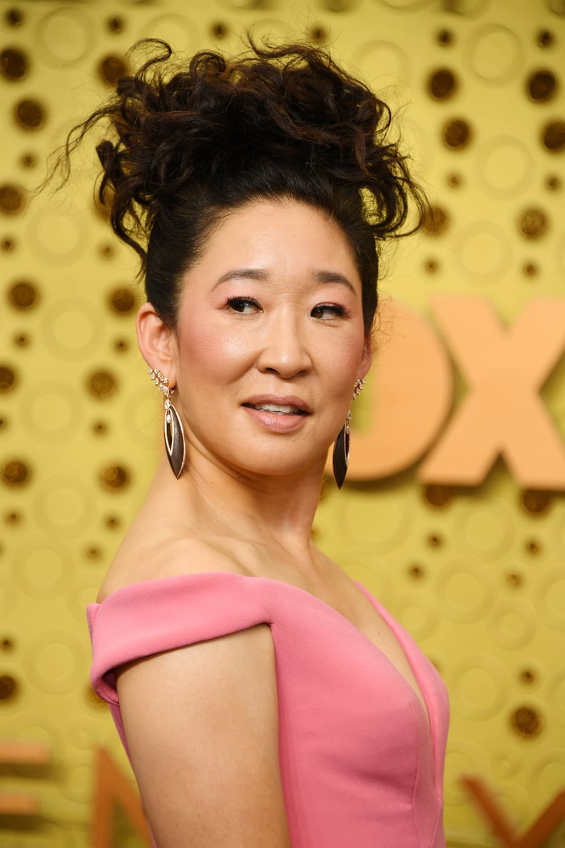 Sandra Oh at the 2019 Emmy Awards