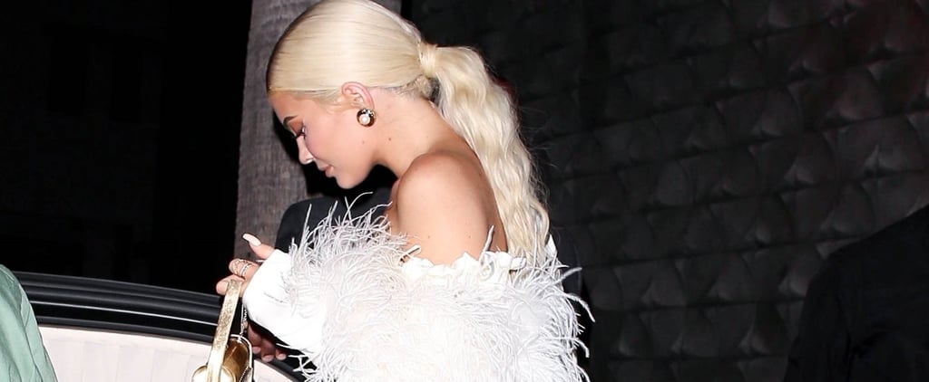 Kylie Jenner's White Dress December 2018