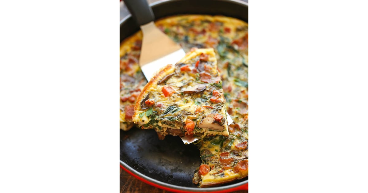Bacon Mushroom And Spinach Frittata 35 Recipes So Cozy That You Ll Forget It S Cold And Gray Outside Popsugar Food Photo 10