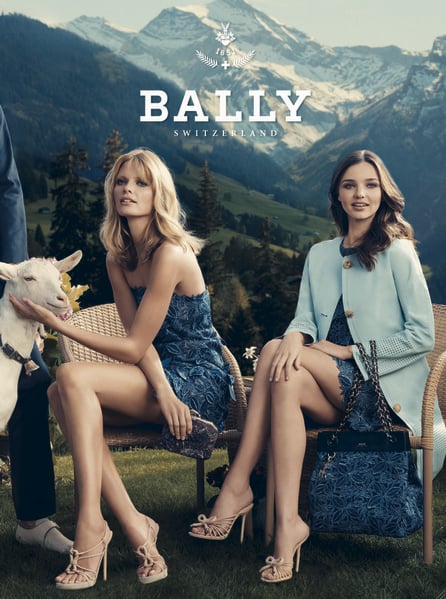 Bally Spring 2012 Ad Campaign Bally Spring 2012 Ad Campaign