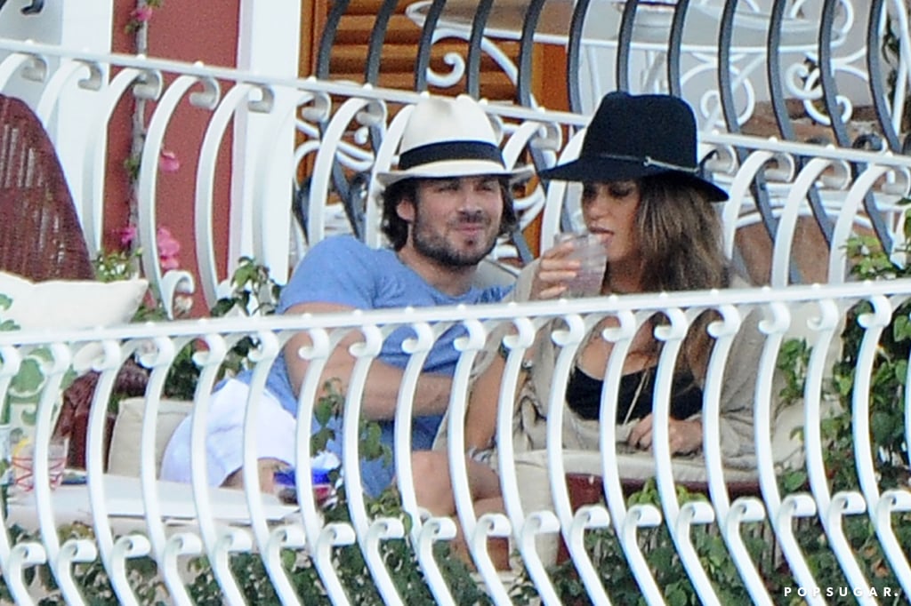 Ian Somerhalder and Nikki Reed Show PDA in Italy | Pictures
