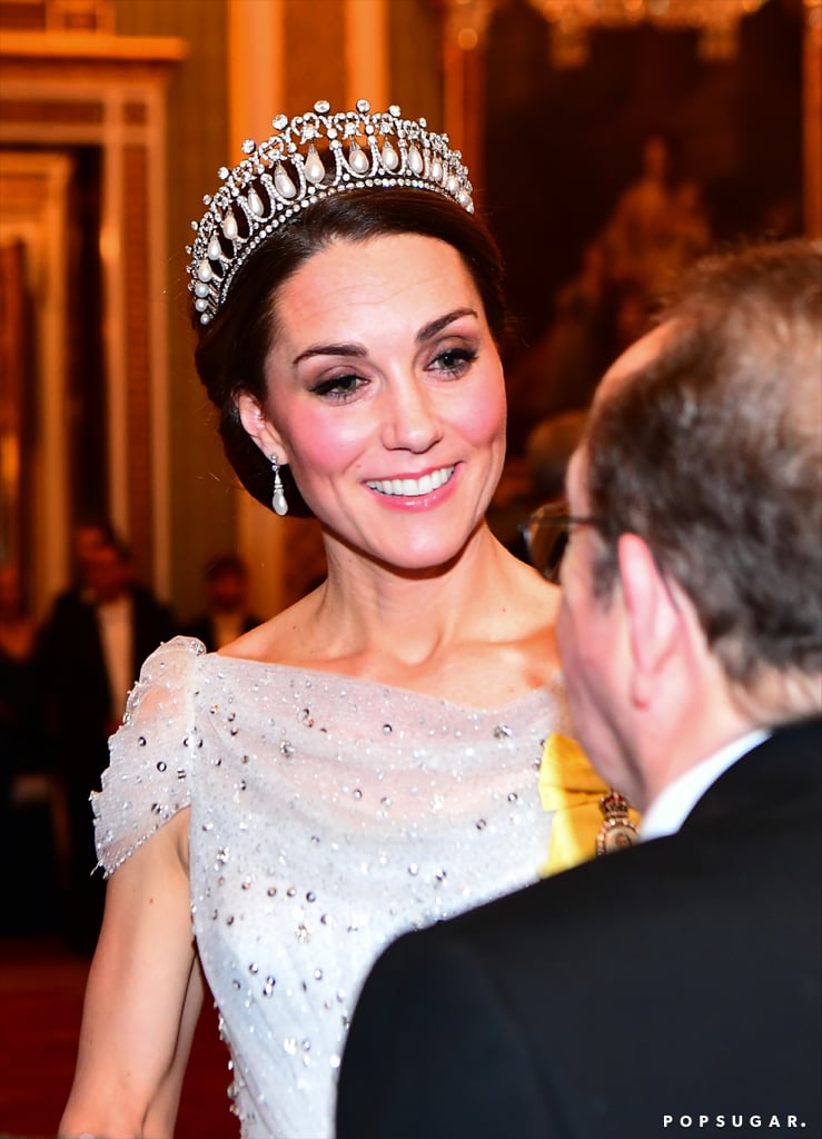 Kate Middleton and Prince William at Queen's Reception 2018