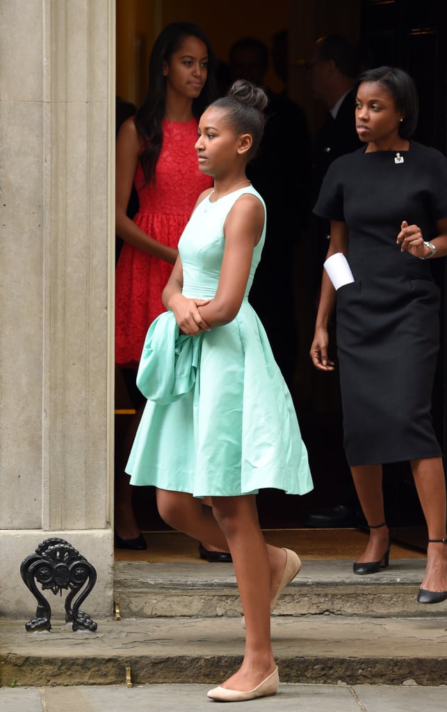 When She Went Matchy-Matchy With Her Dress and Sweater