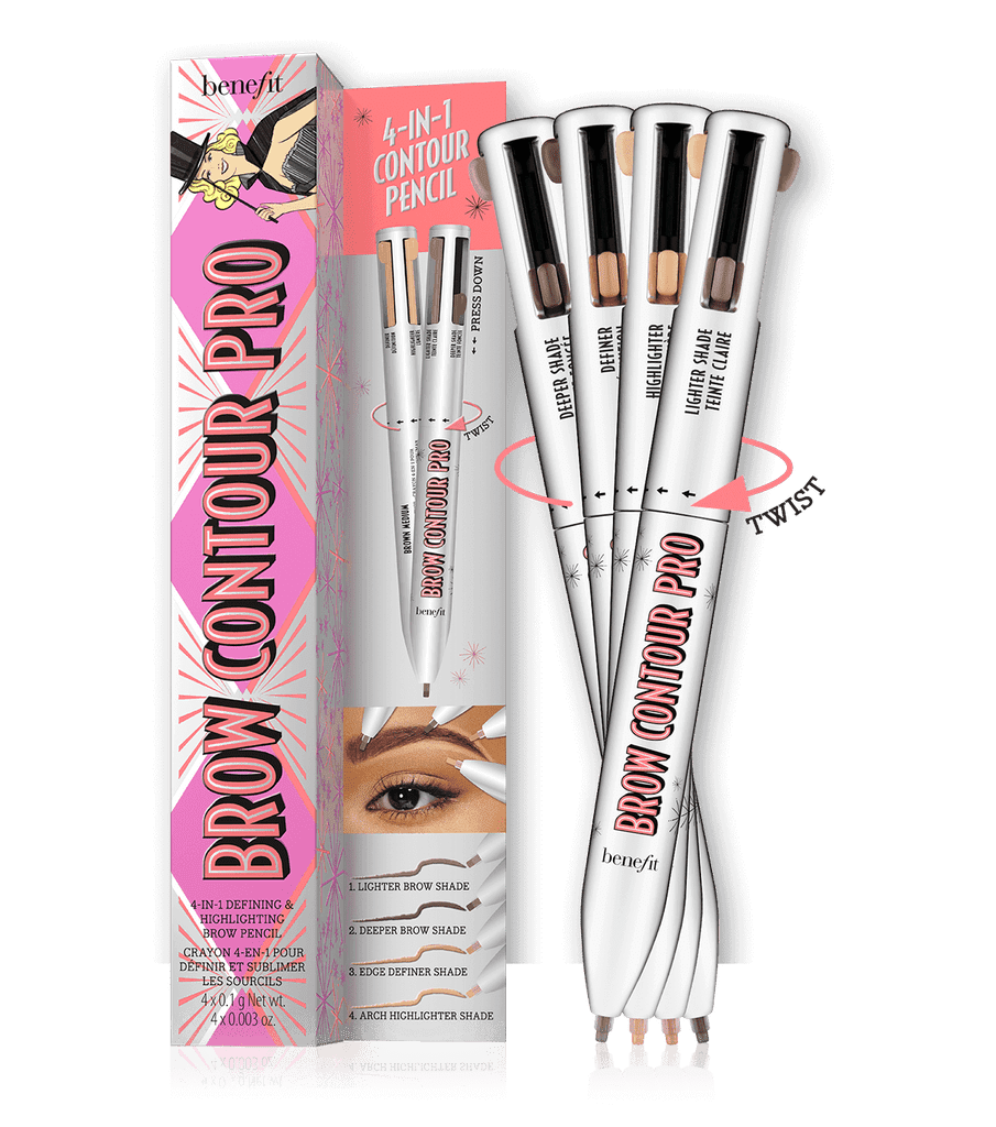 Benefit Brow Contour Pro 4-in-One Defining & Highlighting Eyebrow Pencil