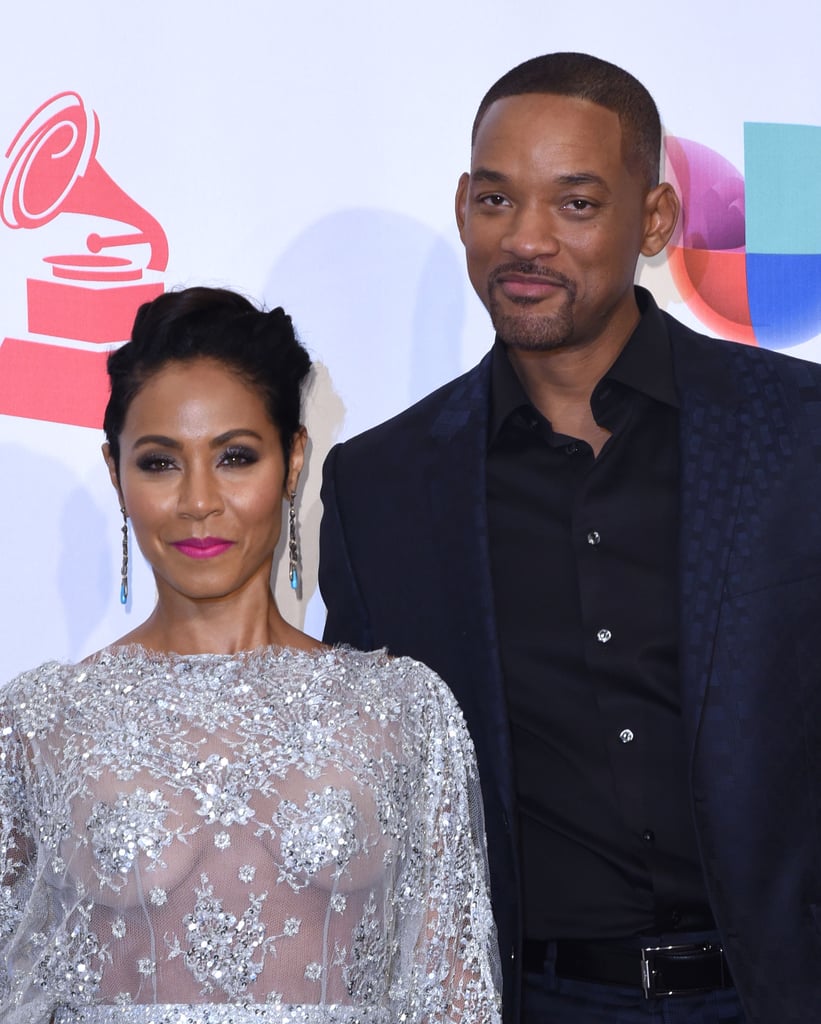 Will and Jada Pinkett Smith at the 2015 Latin Grammys