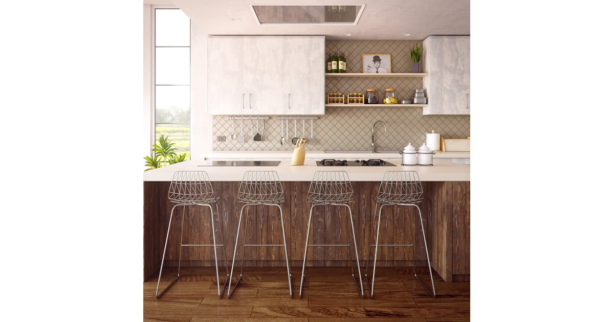 Install Kitchen Shelves Removable Apartment Decor POPSUGAR Home UK