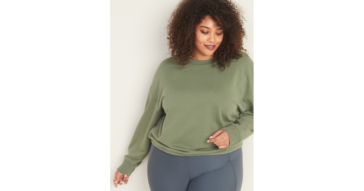 Old Navy French Terry TieBack PlusSize Sweatshirt Best Matching