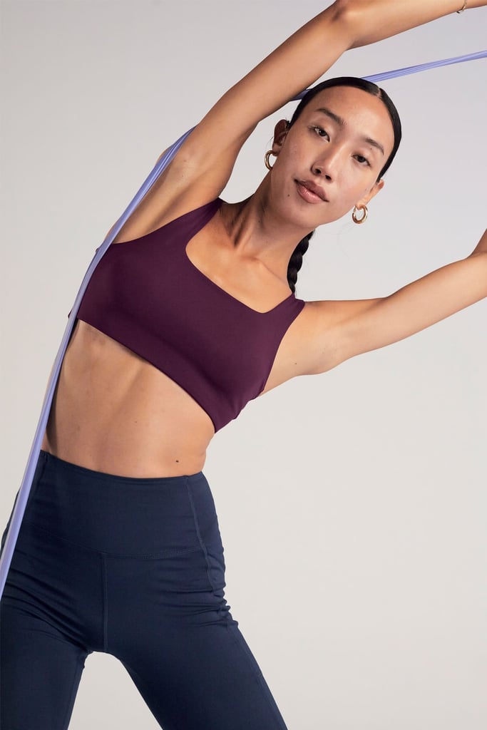 Girlfriend Collective Plum Tommy Bra