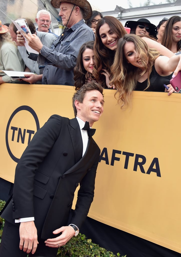 Eddie Redmayne at the SAG Awards 2015