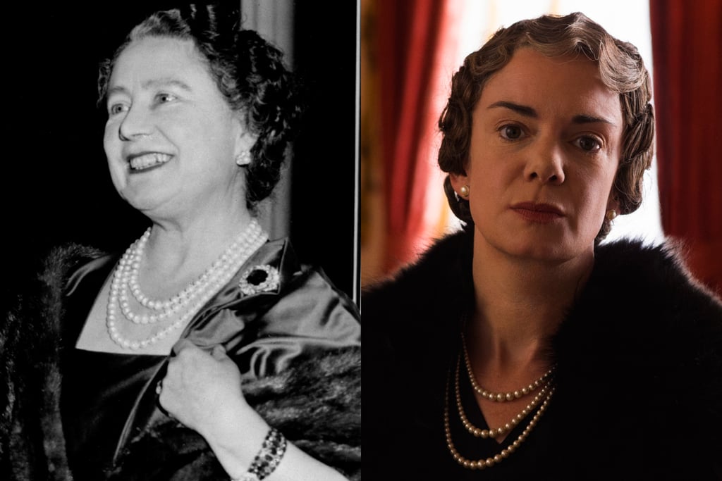 Queen Elizabeth The Queen Mother And Victoria Hamilton The Crown Royals In Real Life Popsugar Celebrity Uk Photo 4