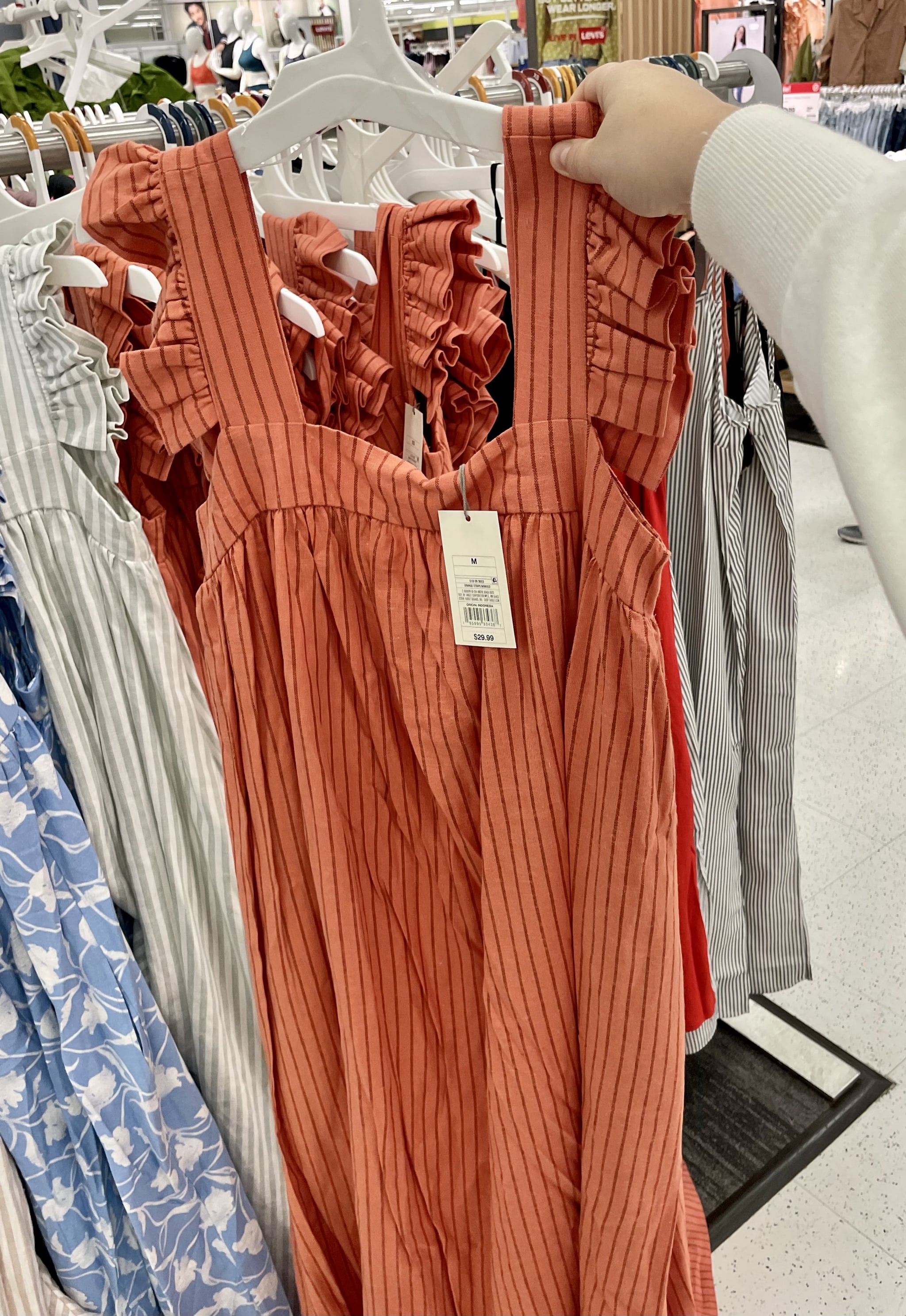 Day Ruffle Sleeve A-Line Dress 