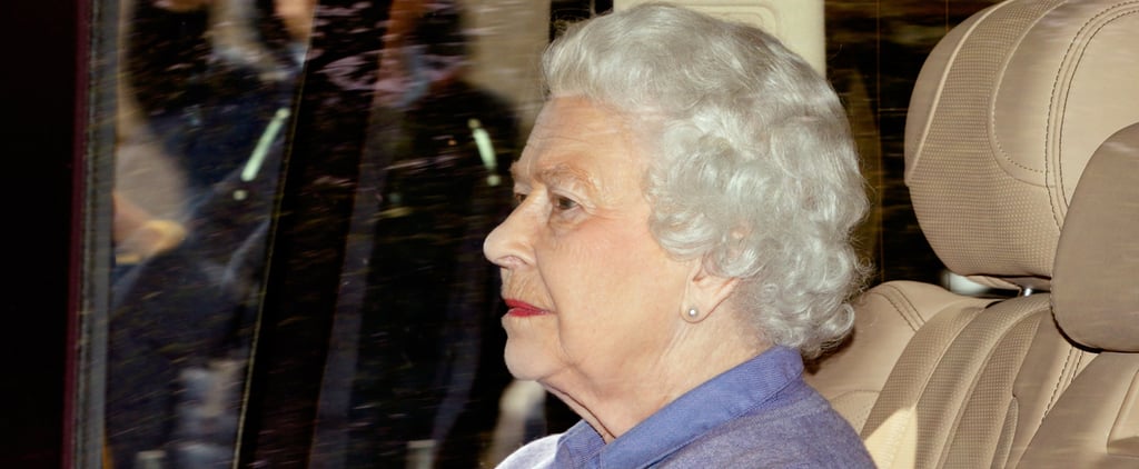 Queen Elizabeth II Meets Princess Charlotte