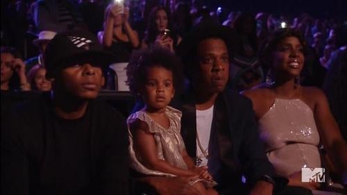 Pictures of Blue Ivy at the MTV VMAs 2014