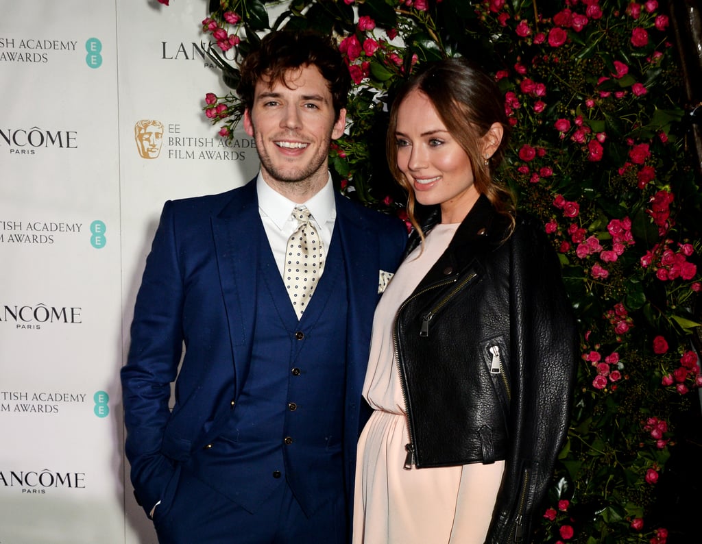 Sam Claflin and Laura Haddock at BAFTA Party 2016