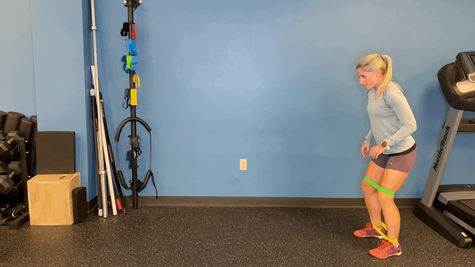 Glute Activation: Monster Walk