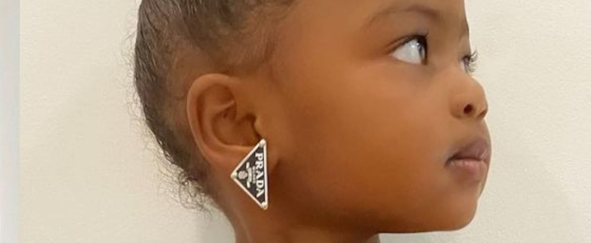 Gabrielle Union's Daughter Wears Her Prada Earrings | POPSUGAR Fashion