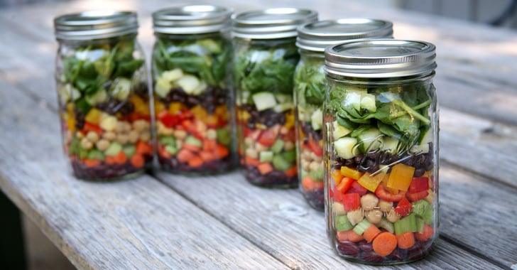 High-Protein Mason Jar Salads