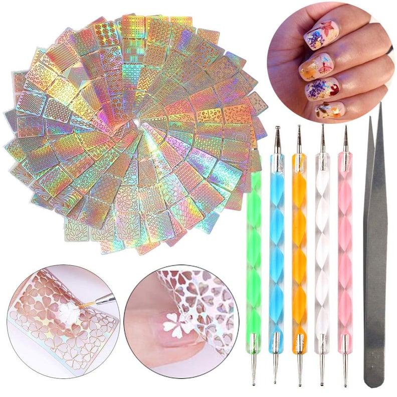 Holographic Nail Art Stickers