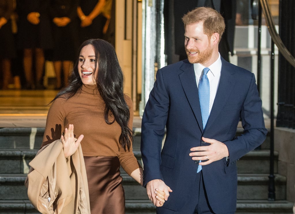 Meghan Markle and Prince Harry Visit Canada House 2020