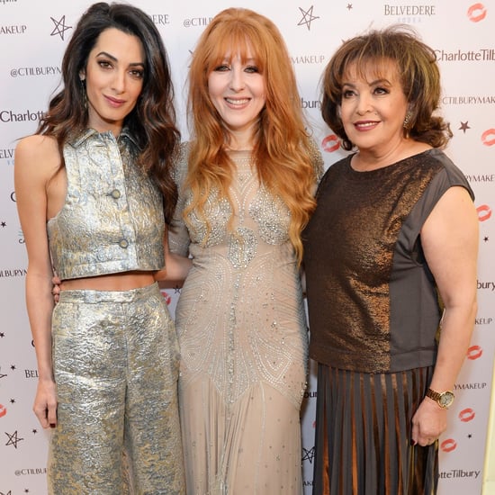 Amal Clooney at Charlotte Tilbury's Naughty Christmas Party
