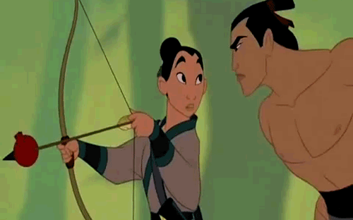 Li Shang is the only prince who doesn't kiss his love in the first film.