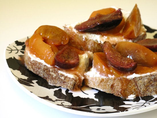 Roasted Fruit-Topped Bread