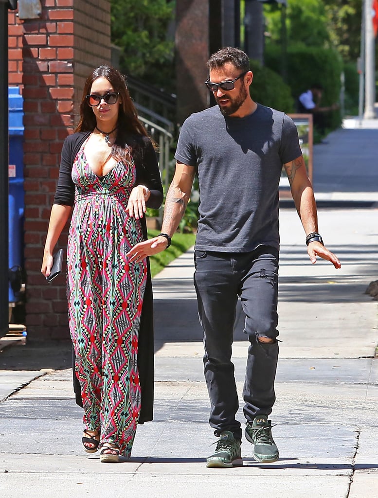 Megan Fox and Brian Austin Green in LA After Pregnancy News