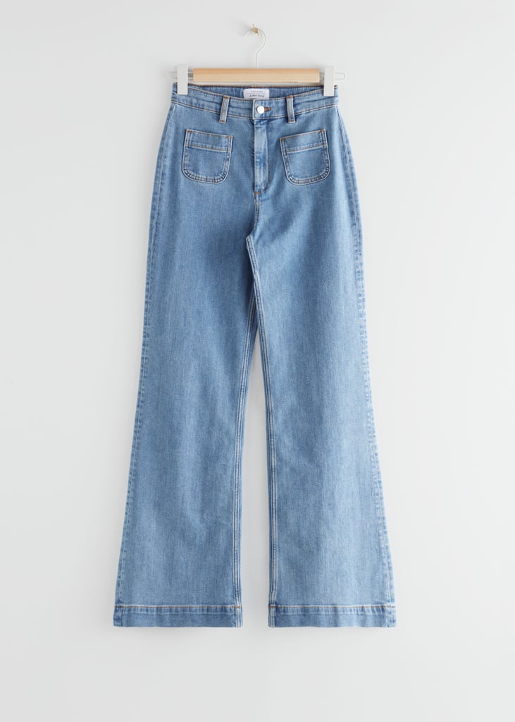 & Other Stories Flared High-Waist Jeans