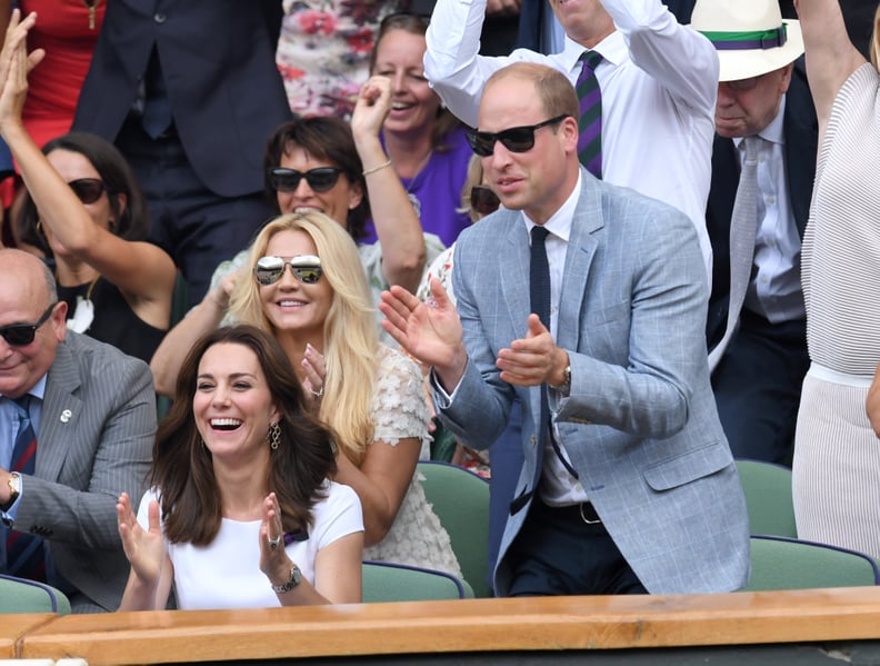 They Cheered at the Wimbledon Tennis Championship