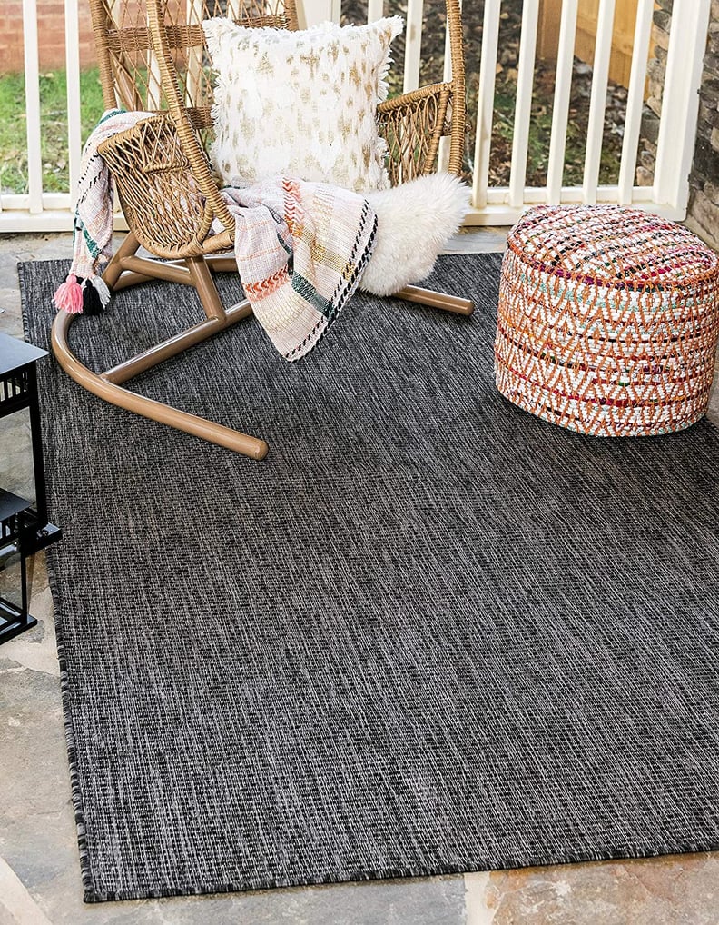 A Simple Rug: Unique Loom Indoor and Outdoor Flatweave Area Rug