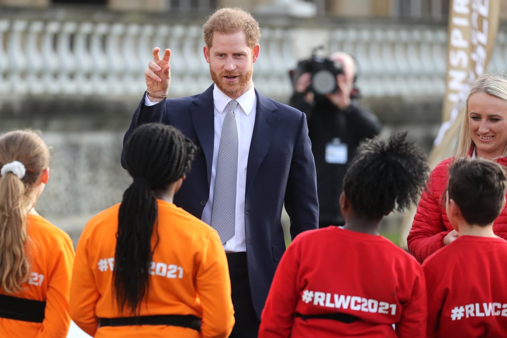 Prince Harry Announces Rugby League Mental Fitness Charter