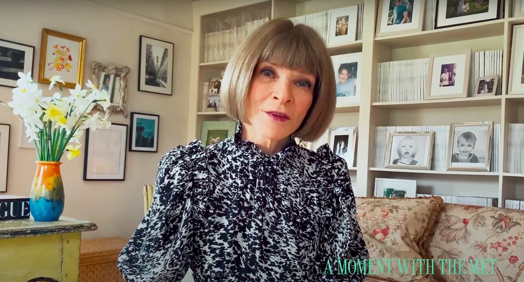 Anna Wintour's Home Office in A Moment With the Met Video | POPSUGAR Fashion