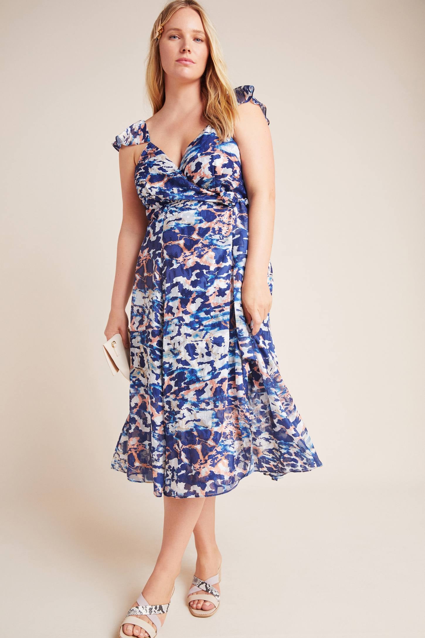 ginger and smart activist wrap dress