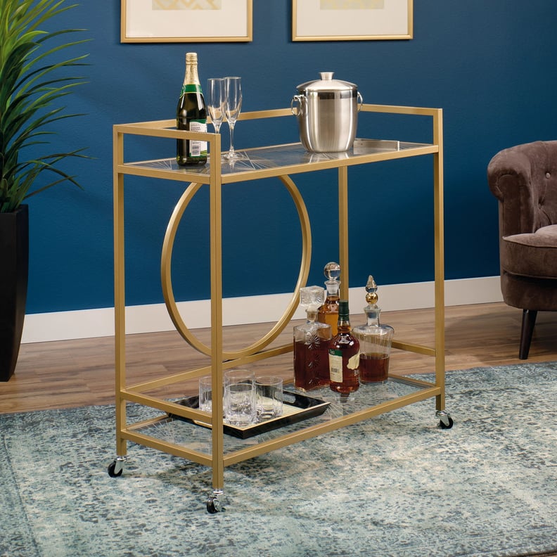 Something Gold: Sauder International Luxury Bar Cart