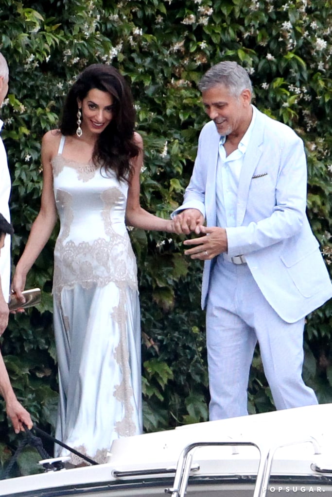 and Amal Clooney in Italy July 2016 Pictures POPSUGAR Celebrity