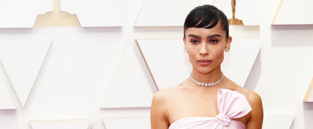 Zoë Kravitz's Saint Laurent Dress at the Oscars 2022