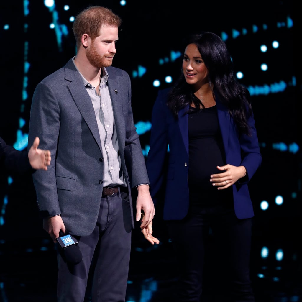 Meghan Markle's Navy Blazer and Black Jeans March 2019