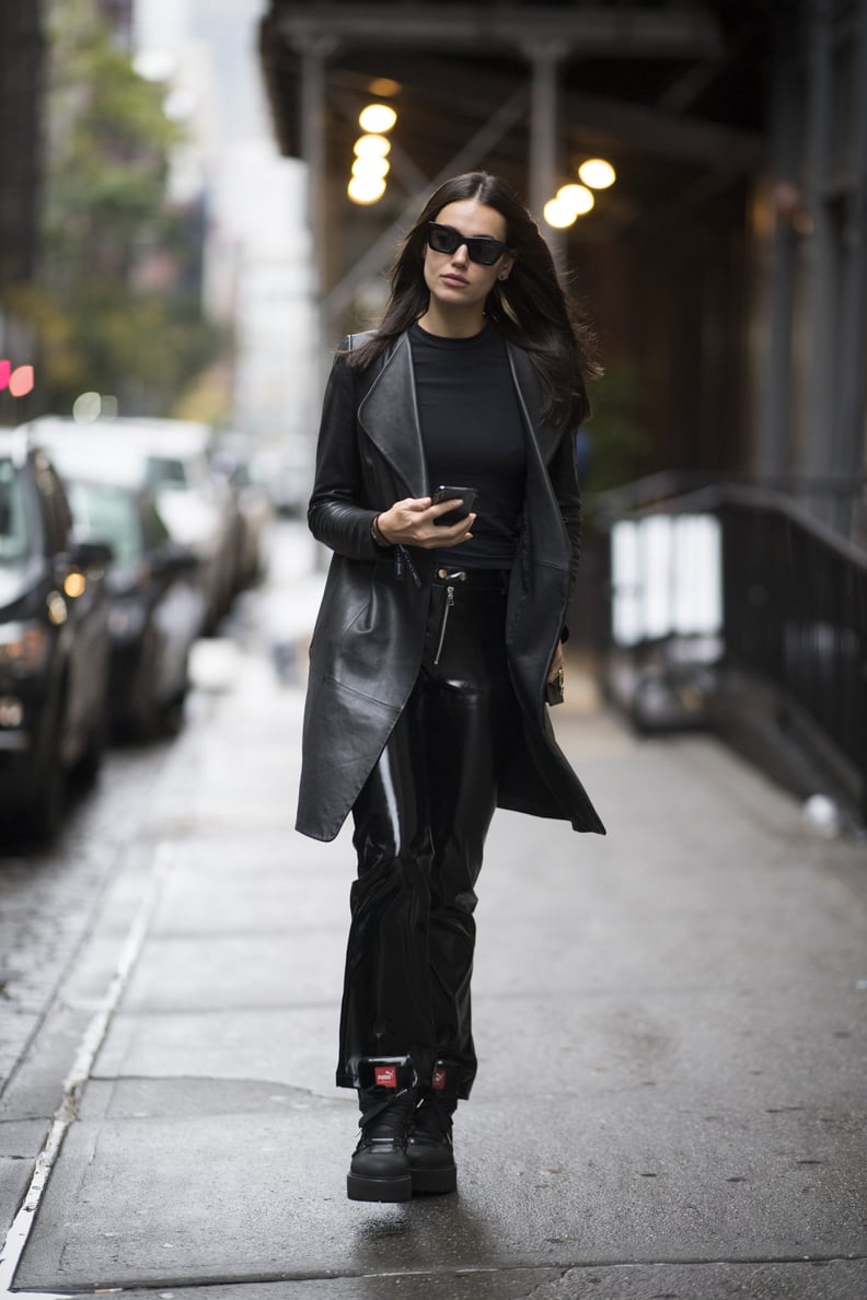 How to Wear High Top Sneakers | POPSUGAR Fashion