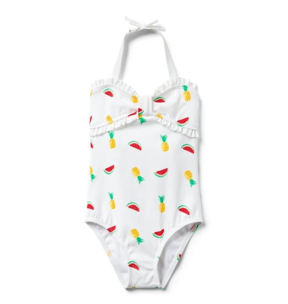 Janie and Jack Fruit Print Swim