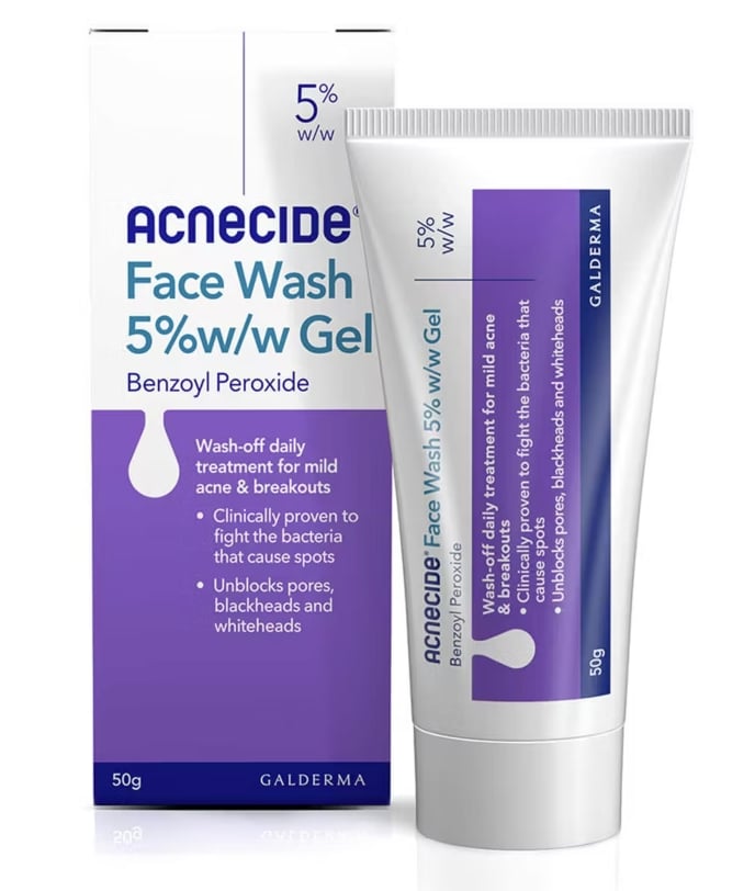 Acnecide's Face Wash 5% w/w Gel