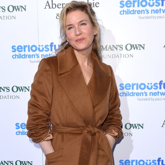 Renee Zellweger in Camel Coat