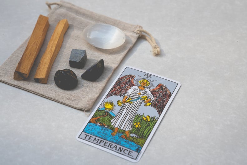 Temperance tarot card