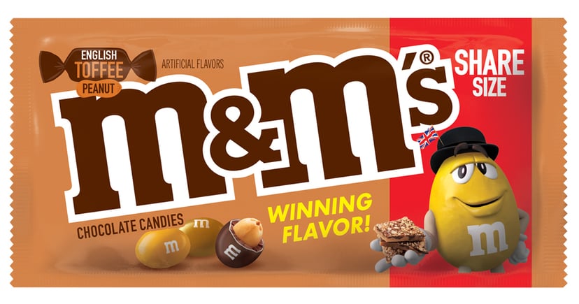 English Toffee Peanut M&M's Won the Flavor Vote!