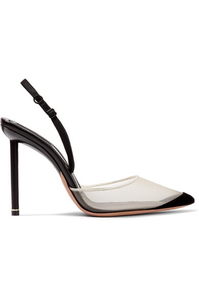 Alexander wang mesh best sale heels